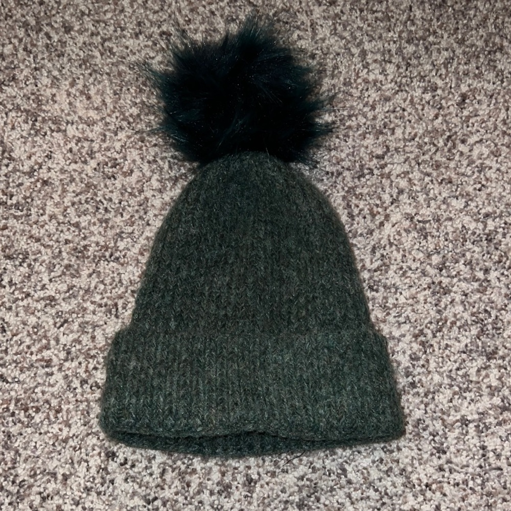 Green Anthropologie Hat